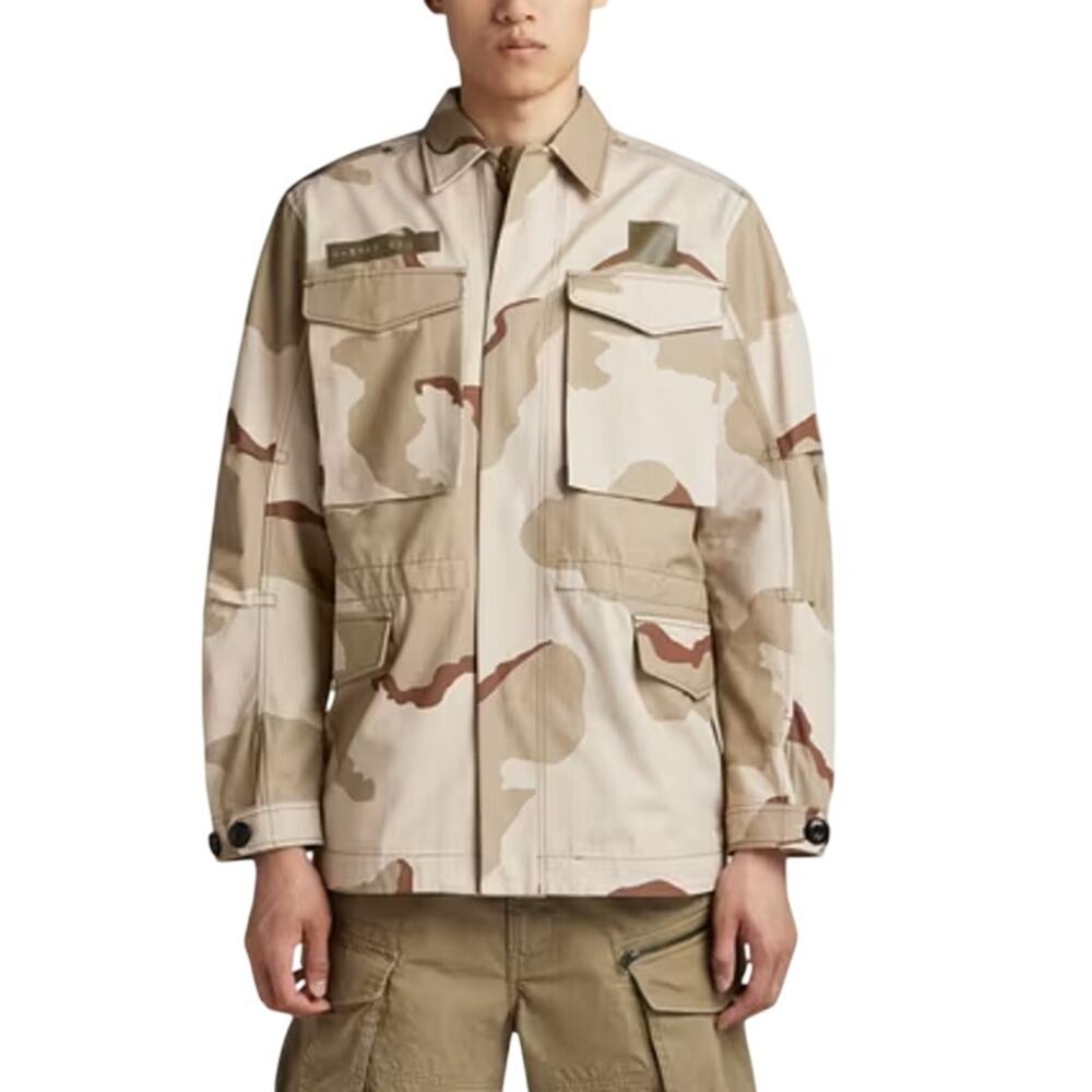 G-Star Dark Brick Desert Camo Core Field Jacket Size L